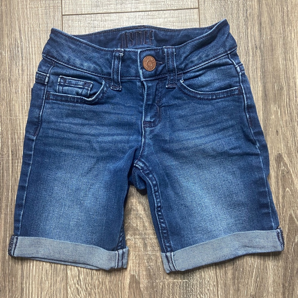 Justice size 6 slim shorts